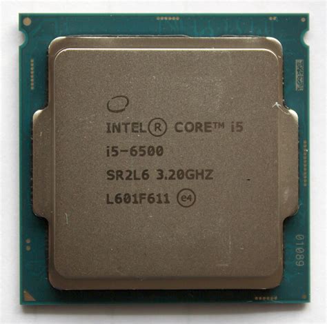 Процессор Intel Core I5 6500