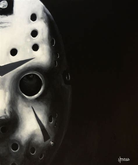 Jason Voorhees Friday The 13th Art Print Reproduction Etsy