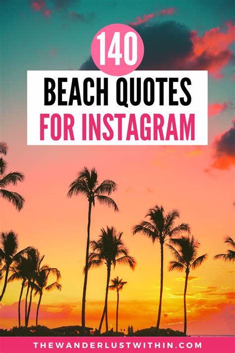 Looking For The Best Beach Captions For Instagram Here Are 140 Hand