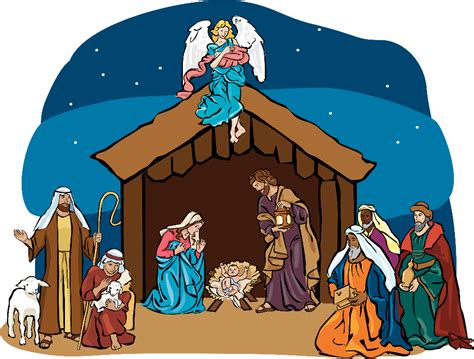 Download High Quality Nativity Clipart Manger Scene Transparent Png