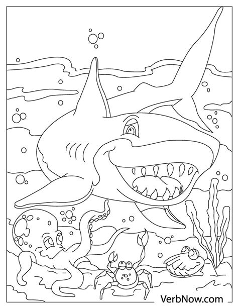 Coloring Pages Sharks Printable Home Interior Design The Best Porn