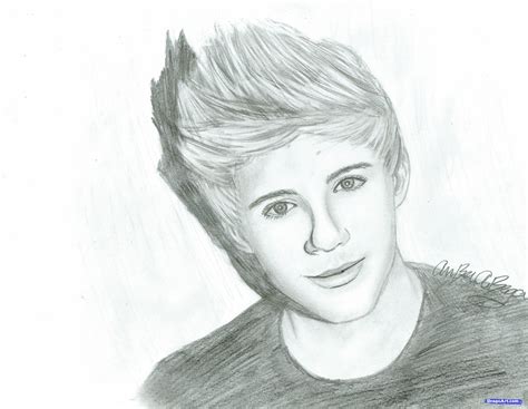 Character Drawings Of Famous People How To Draw Niall Horan Of One