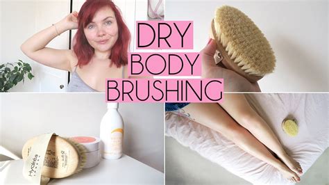 How To Dry Body Brush For Amazing Skin Realistic Before After Youtube
