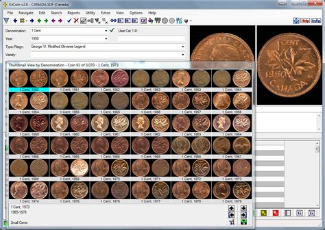 Coin Collection Spreadsheet Inside Coin Collecting Software Ezcoin From