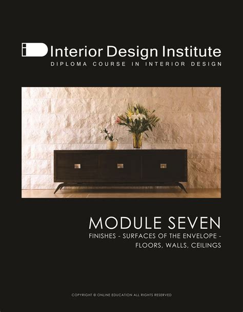 Module 7 Interior Design Institute Interior Design