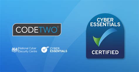 Codetwo Achieves The Cyber Essentials Certification