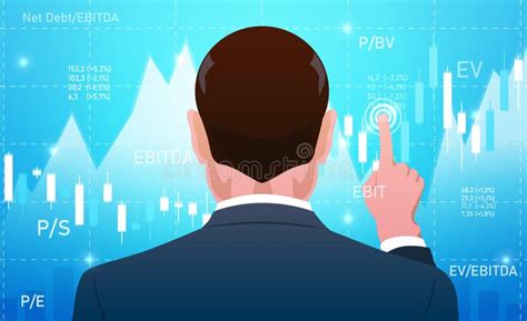 Businessman Trading Stock Vector Illustration Of Holding 34638641