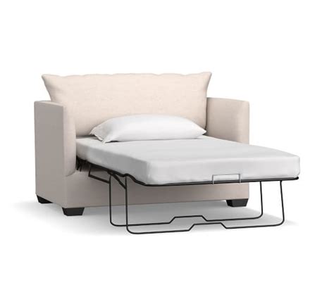 Save big on kid's furniture and baby furniture. Luna Fabric Twin Sleeper Sofa with Memory Foam Mattress ...