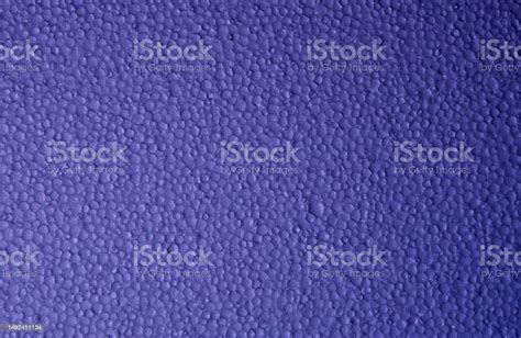 Closeup Texture Of A Blue Styrofoam Surface Stock Photo Download