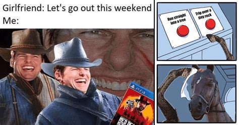 16 Red Dead Redemption 2 Memes For The Gamers Memebase Funny Memes