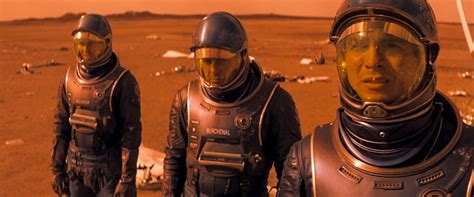 Despite some language and a couple of violent deaths, the movie still has a kiddie mentality, especially in its silly script and ludicrous robots. Five Mars Movies To Prepare You For The Martian - Overmental