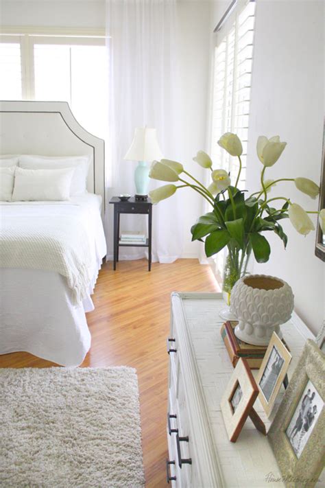 All White Master Bedroom House Mix
