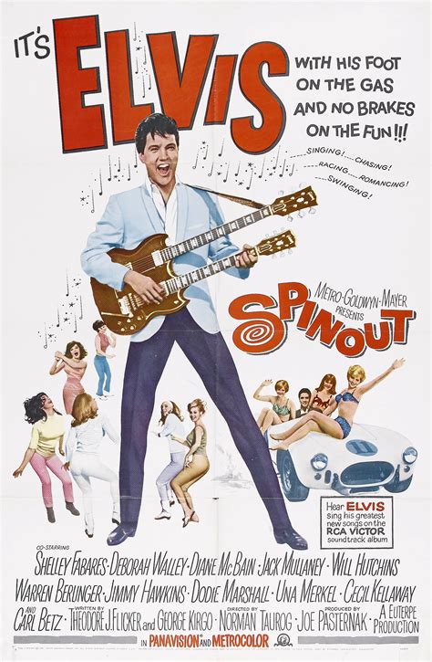 Movies based on true events. Guilty Pleasure: Elvis in Spinout | Silver Screenings