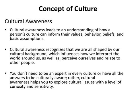 Ppt Cultural Awareness Powerpoint Presentation Free Download Id