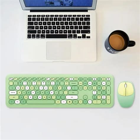 Wireless Ergonomic Keyboard And Mouse Combo For Windows Desktop
