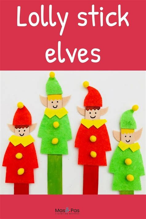 Lolly Stick Elves Make The Cutest And Most Adorable Little Popsicle