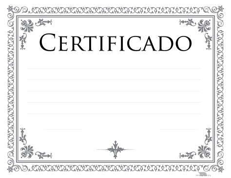 Certificado Para Imprimir En PDF