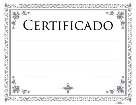 Certificado Para Imprimir En Pdf 2024