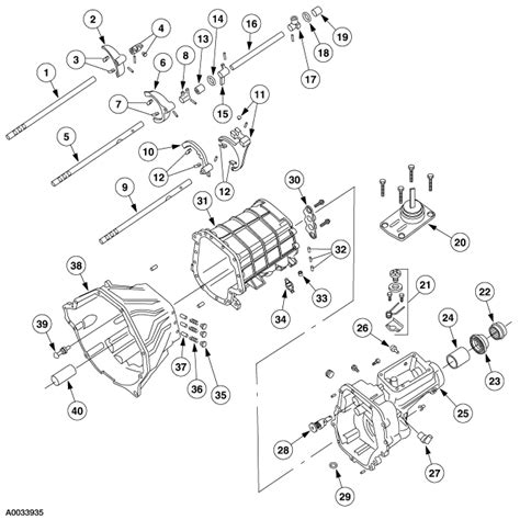 Ford Mustang Manual Transmission Diagram