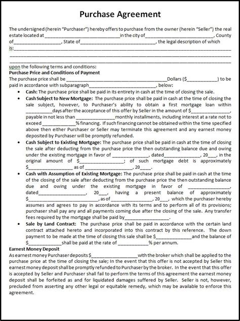 Agreement Templates Free Word Templates Page 3