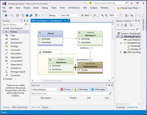 How To Create And Use Class Diagrams In Visual Studio 2017