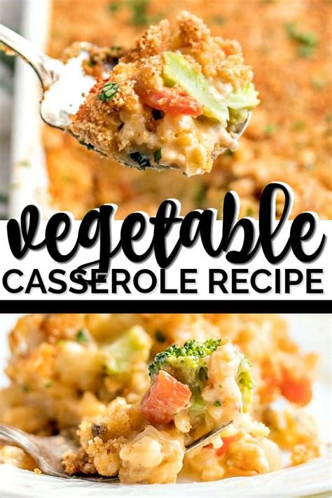 Easy Vegetable Casserole Recipe Spaceships And Laser Beams