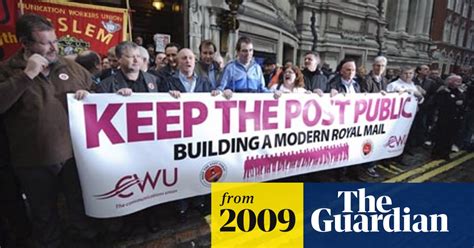 Postal Workers To Strike Over Pay And Jobs Postal Service The Guardian