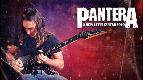 Pantera A New Level Guitar Solo By Bruno Henrique Youtube