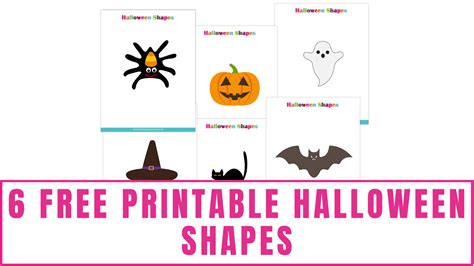 6 Free Printable Halloween Shapes Freebie Finding Mom