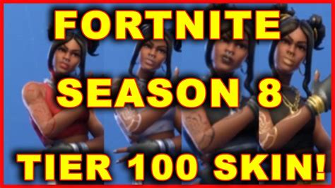 Fortnite Season 8 Tier 100 Battlepass Skin Luxe Youtube