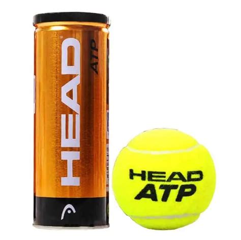 3pcstube Original Head Atp Tennis Balls Official Tennis Ball Of The