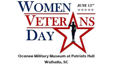 Women Veterans Day Visit Oconee South Carolina