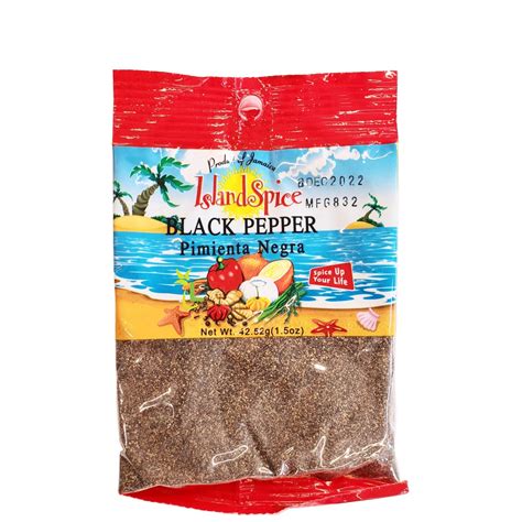 Island Spice Black Pepper Powder 15oz Loshusan Supermarket Island Spice Jamaica