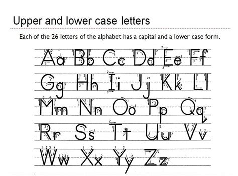 · uppercase letters are used to begin sentences and are also used for . How to form upper and lowercase letters | Upper and ...
