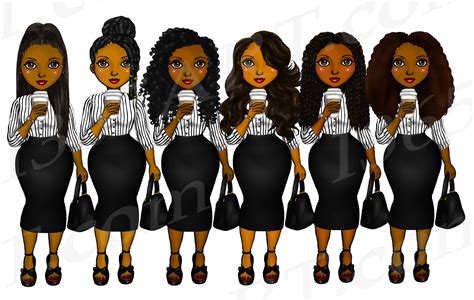 Black Woman Clipart Cleaning Ladies Png By I 365 Art Thehungryjpeg