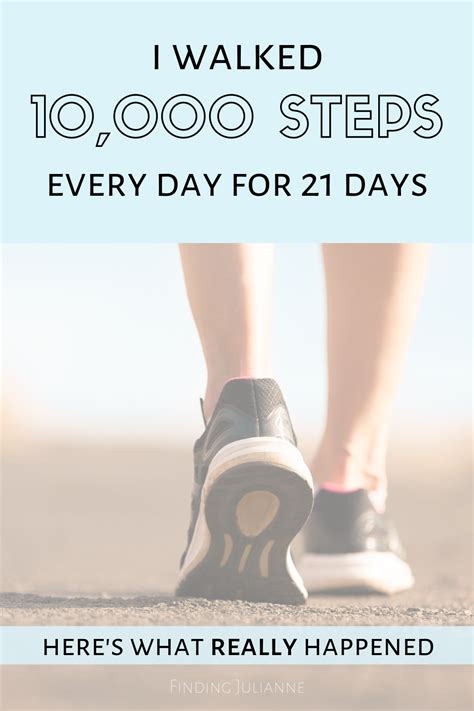 I Walked 10000 Steps A Day 10000 Steps A Day Step Workout Walking For Health