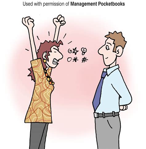 Angry Woman Calm Man Management Pocketbooks