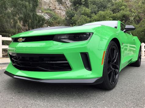 This Krypton Green 2017 Chevycamaro Looks Amazing From Every Angle My