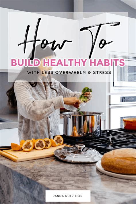 How To Build Healthy Habits Randa Nutrition