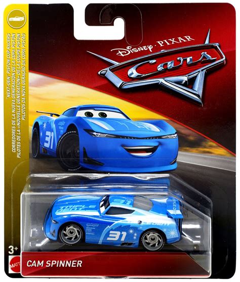 Disney Pixar Cars Cars 3 Next Gen Piston Cup Racers Cam Spinner Diecast
