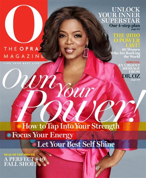 O Magazine Oprah Oprah Winfrey Magazine