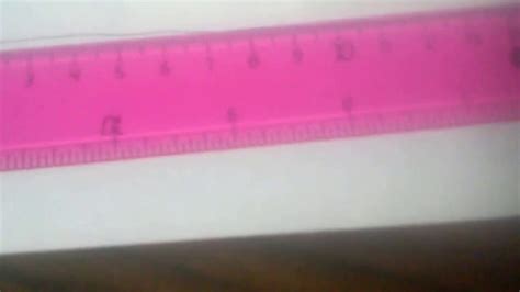 How To Measure With Inches And Centimeters Youtube
