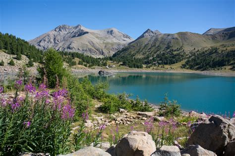 Mont Pelat M Par Le Lac D Allos Et Le Col De L Encombrette Depuis Clignon Haut