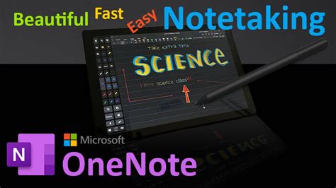 Onenote Beautiful Note Taking The Fast And Easy Way Tablet Pro