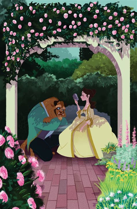 Belle And The Beast By Spicysteweddemon On Deviantart Arte Disney