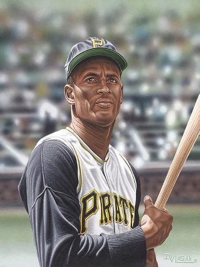 Notable people with the surname include: Roberto Clemente Giclee Print by Darryl Vlasak at ...
