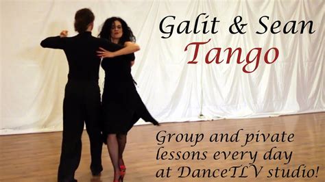 Tango Private And Group Lessons In DanceTLV Studio With Sean And Many