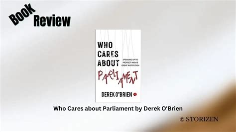 Book Review Who Cares About Parliament By Derek Obrien Book