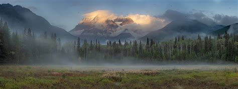 Late Sunset At Mount Robson Vern Clevenger Photography