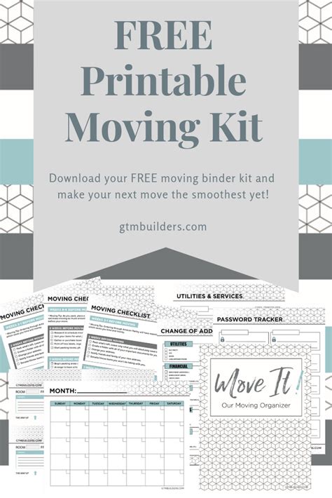 Free Printable Moving Planner Web A Fantastic 42 Page Planner To Help